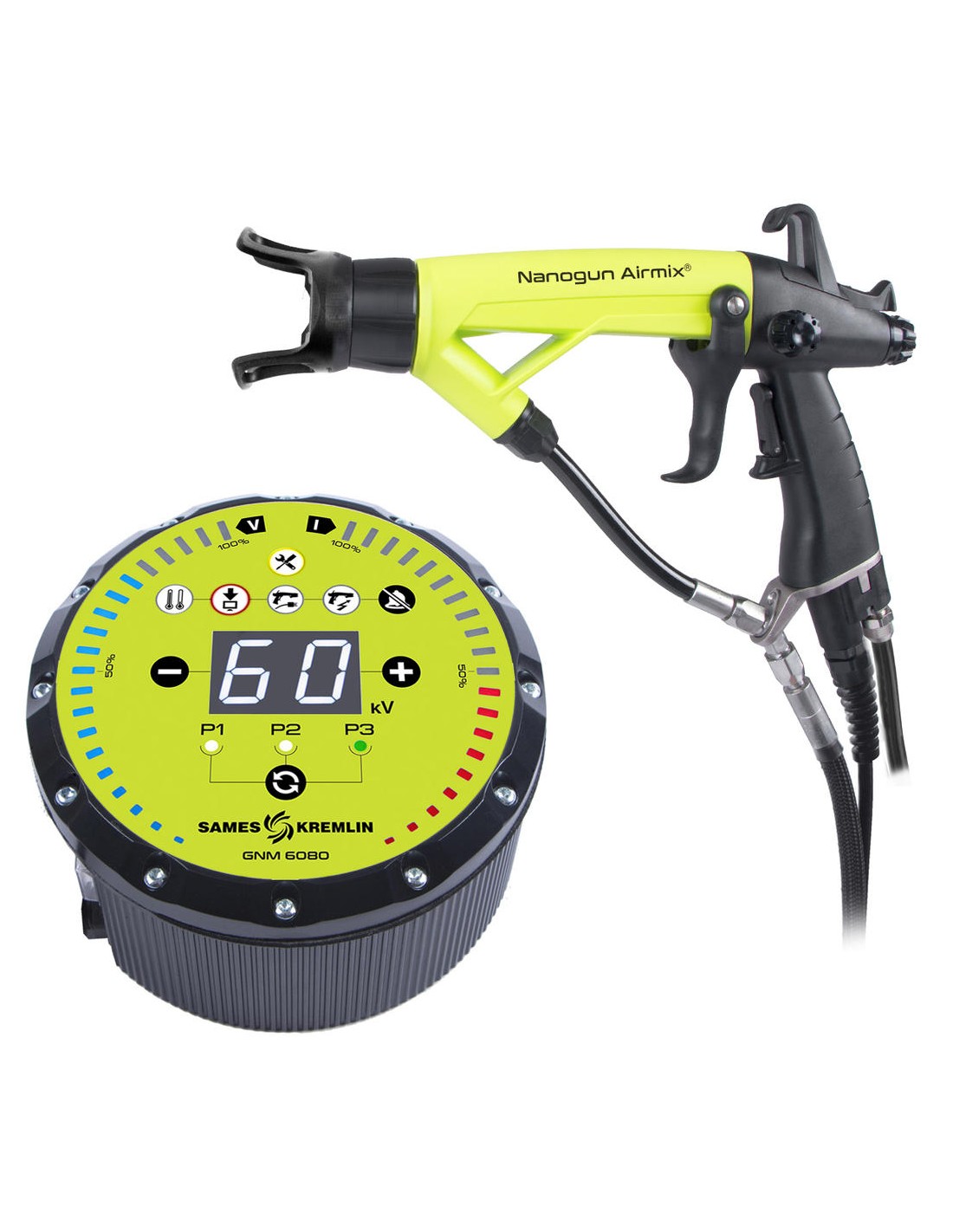 Sames Kremlin - Set elettrostatico Nano gun AirMix